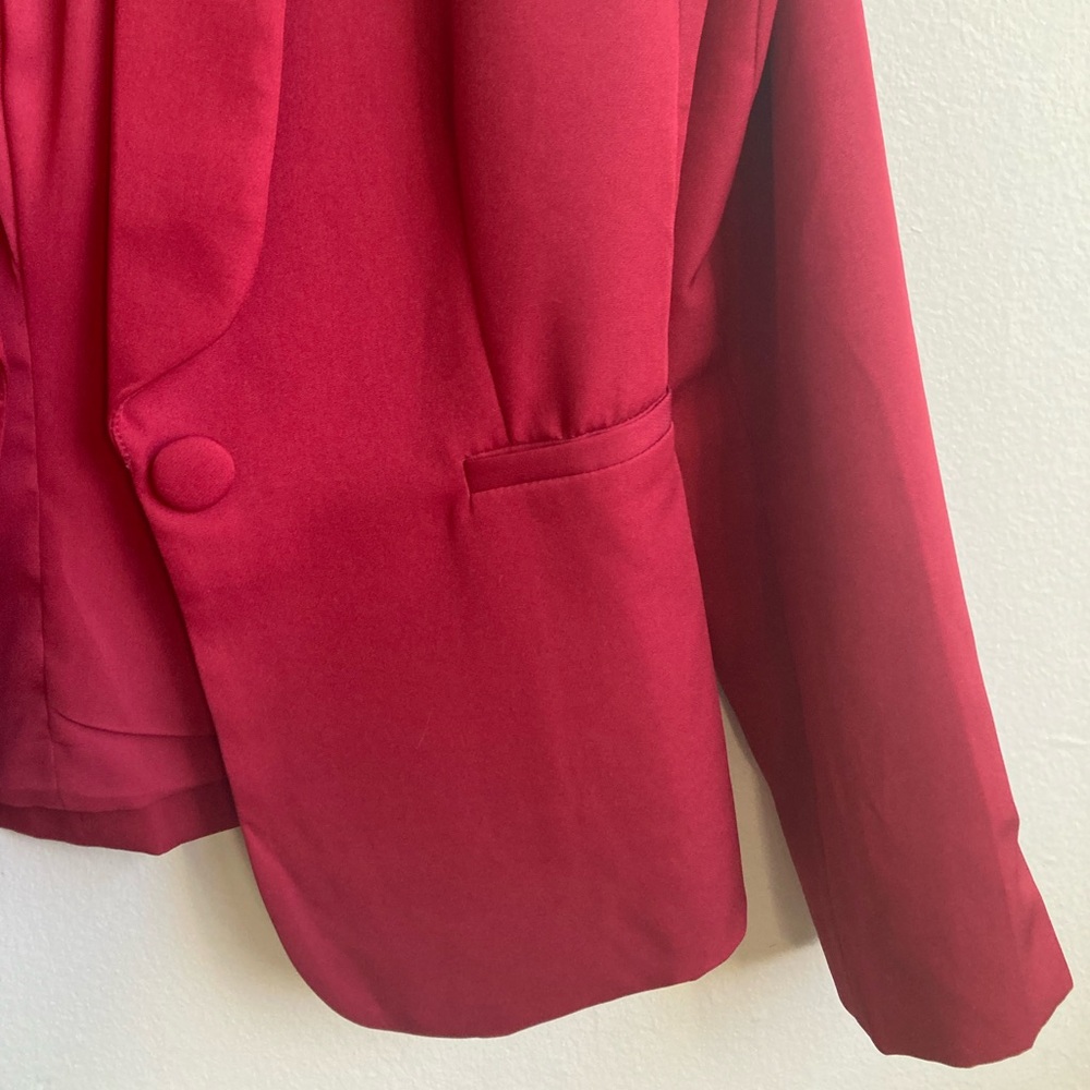 Cranberry Blazer, Size Small - Picture 7 of 13